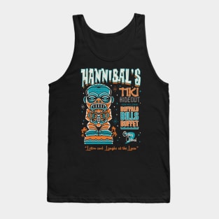 Hannibal's Creepy Cute Tiki Lounge - Hawaii Vacation Surf Monster Tank Top